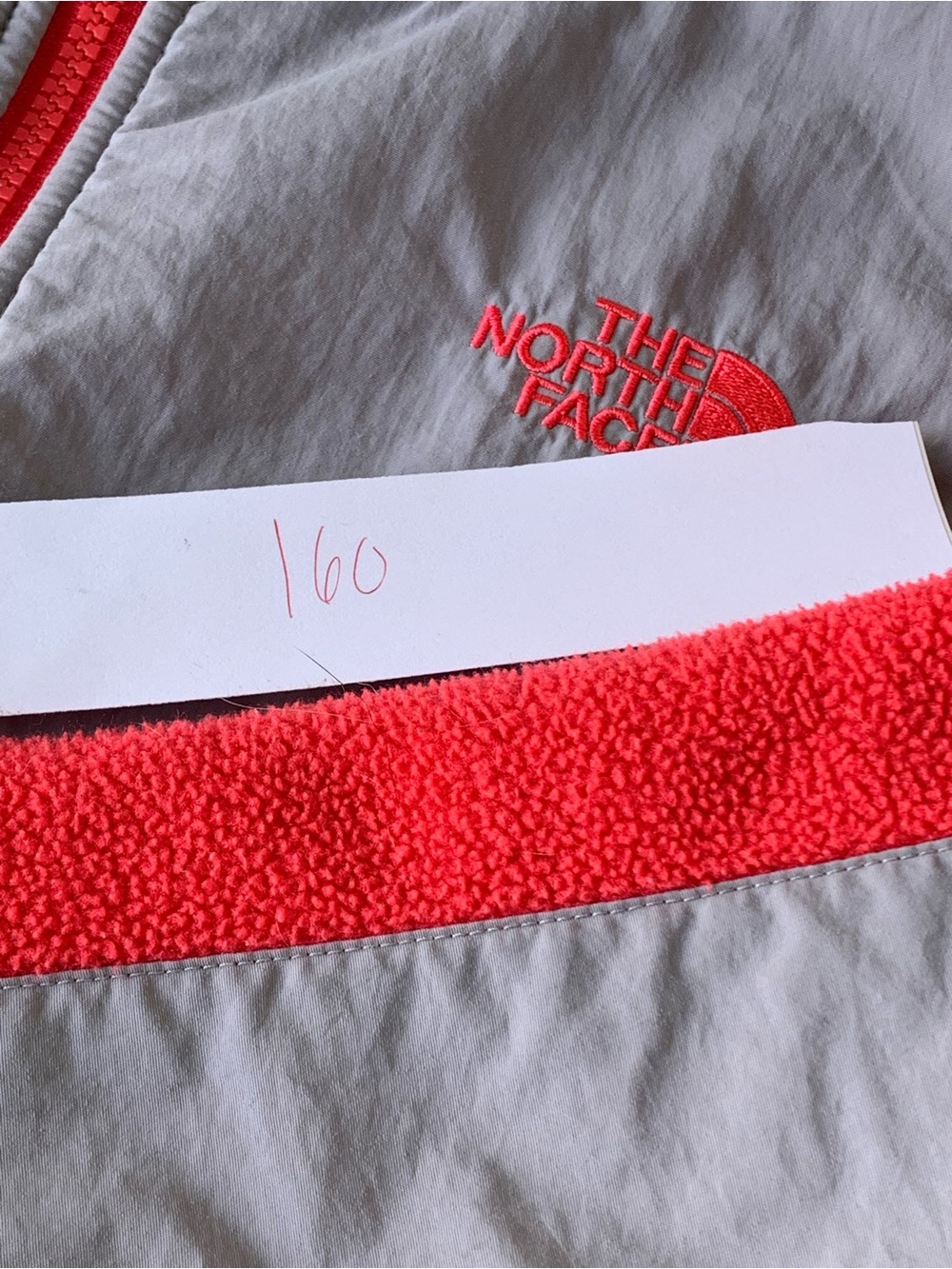 The North Face Two-Tone Denali Fleece Jacket Girls XL - Picture 8 of 8